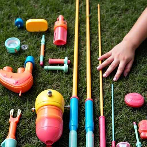 Equipos de pesca para niños